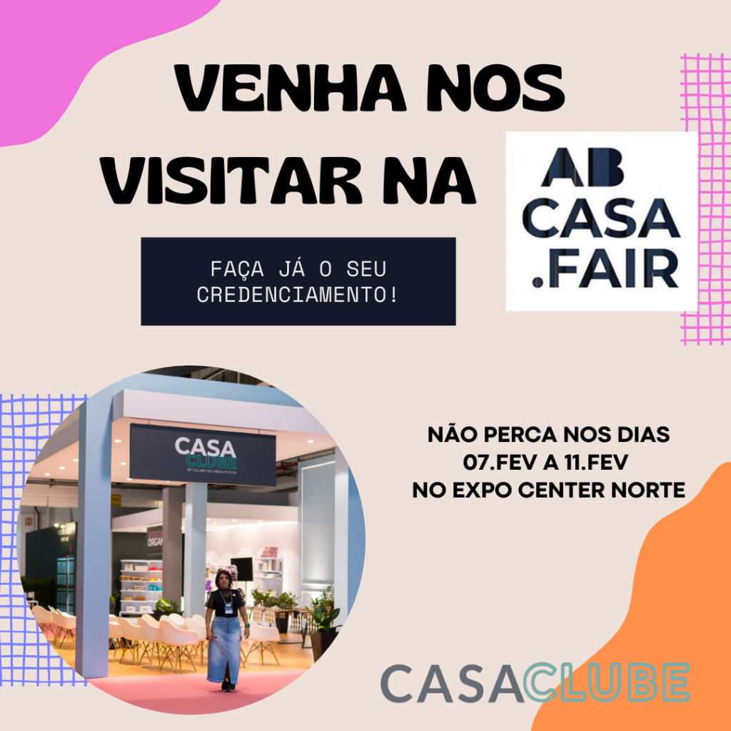 Estande da CasaClube na AbCasa Fair 2022